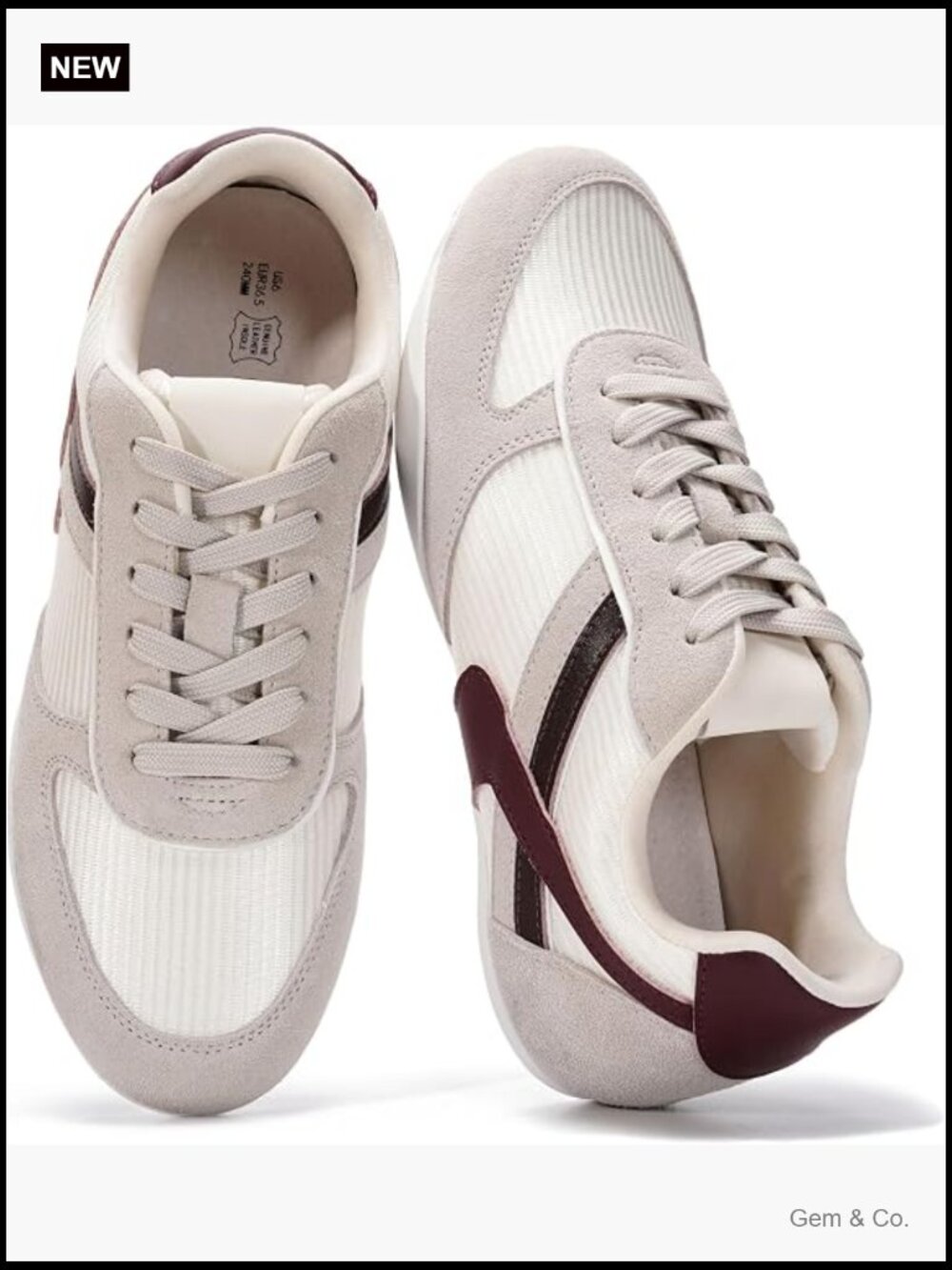 Lightweight Memory Foam Sneakers Women Non Slip Work Shoes